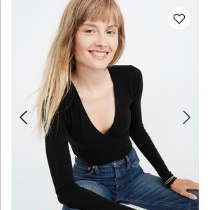 Madewell Wrap Thong Bodysuit